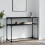 Berkfield Console Table Black 100x35.5x75 cm Engineered Wood 1