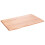 Berkfield Bathroom Countertop Light Brown 80x50x2 cm Treated Solid Wood 2