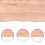 Berkfield Bathroom Countertop Light Brown 80x50x2 cm Treated Solid Wood 4