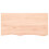 Berkfield Bathroom Countertop 100x50x2 cm Untreated Solid Wood 3