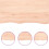 Berkfield Bathroom Countertop 100x50x2 cm Untreated Solid Wood 4