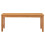 Berkfield Garden Bench 114 cm Solid Teak Wood 4