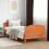 Berkfield Bed Frame without Mattress Wax Brown 90x200 cm Solid Wood Pine 1