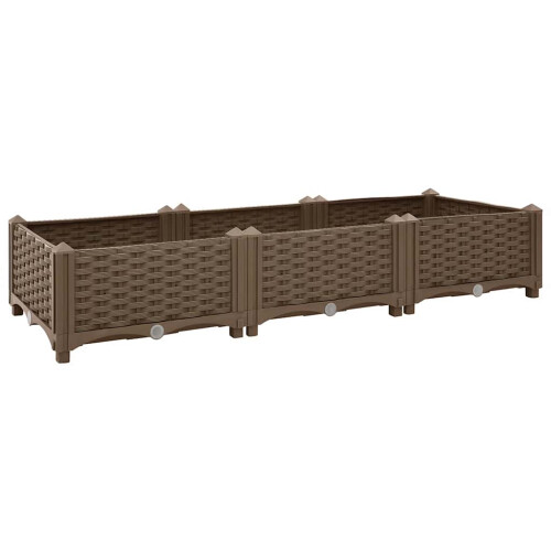 Berkfield Raised Bed 120x40x23 cm Polypropylene 1