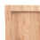 Berkfield Bathroom Countertop Light Brown 40x40x(2-4) cm Treated Solid Wood 6