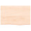 Berkfield Bathroom Countertop 60x40x2 cm Untreated Solid Wood 3