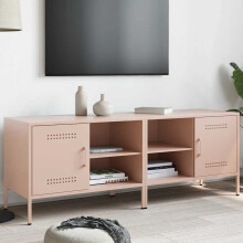 Berkfield TV Cabinets 2 pcs Pink 68x39x50.5 cm Steel