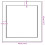 Berkfield Bathroom Countertop Light Brown 40x40x(2-4) cm Treated Solid Wood 9