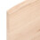 Berkfield Bathroom Countertop 60x40x2 cm Untreated Solid Wood 5