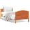 Berkfield Bed Frame without Mattress Wax Brown 75x190 cm Small Single Solid Wood Pine 1