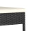 Berkfield Garden Dining Chairs 4 pcs Poly Rattan Black 5