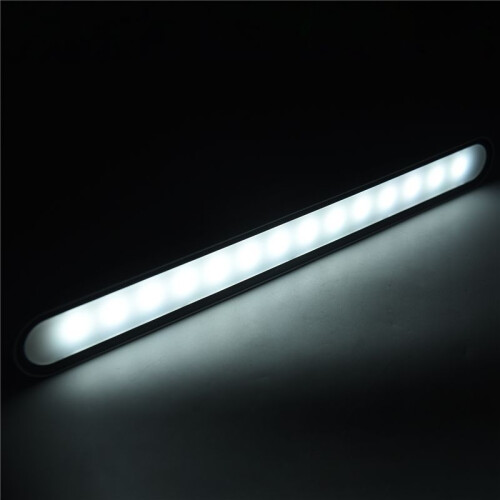 Wireless LED Wall Reading Light Stick  Bunk Dimmable Contact Lights Headboard Adhesive Lamp for Makeup Mirror - White 1