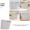 Plastic Kitchen Tool Holder White Utensil Draining Box Cutter Rack 4