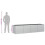 Berkfield Garden Raised Bed 320x80x77 cm Galvanized Steel Silver 8