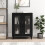 Berkfield Sideboard Black 69.5x34x90 cm Engineered Wood 1