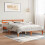 Berkfield Bed Frame without Mattress Wax Brown 120x190 cm Small Double Solid Wood Pine 1