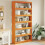 Berkfield Book Cabinet/Room Divider 100x30x199.5 cm Solid Wood Pine 1