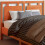 Berkfield Headboard Wax Brown 135 cm Solid Wood Pine 1