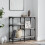 Berkfield Console Table Grey Sonoma 80x29x75 cm Engineered Wood 1