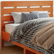 Berkfield Headboard Wax Brown 150 cm Solid Wood Pine