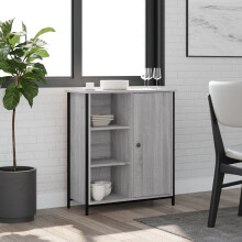Berkfield Sideboard Grey Sonoma 70x30x80 cm Engineered Wood