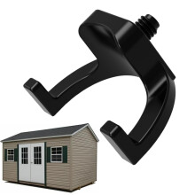 Garage Storage Hooks Heavy Duty Wall Hooks U Shape Design for Ladder Tool Hanging and Shed Organization