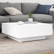 Berkfield Coffee Table White 80x80x31 cm Engineered Wood