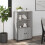 Berkfield Highboard Grey Sonoma 62x32x103.5 cm Engineered Wood 1