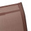 Berkfield Stackable Garden Chairs 2 pcs Brown Textilene Fabric 11
