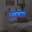 Berkfield LED Headboard White 140x18.5x103.5 cm Engineered Wood 1