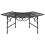 Berkfield Tree Bench 113 cm Black Steel 2