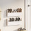 Berkfield Wall-mounted Shoe Racks 2 pcs White 59x9x23 cm Solid Wood Pine 1
