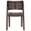 Berkfield Garden Chairs 2 pcs Mocha Polypropylene 6