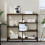 Berkfield Console Table Brown Oak 103x32x95 cm Engineered Wood 1
