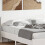 Berkfield Headboard White 160 cm Solid Wood Pine 1