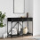 Berkfield Console Table Black 100x39x78.5 cm Engineered Wood 1