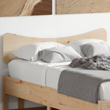 Berkfield Headboard 120 cm Solid Wood Pine