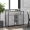 Berkfield Sideboard Grey Sonoma 100x35x80 cm Engineered Wood 1