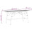 Berkfield Tree Bench 110 cm Black Steel 6