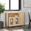 Berkfield Sideboard Sonoma Oak 100x35x75 cm Engineered Wood 1