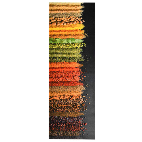 Berkfield Kitchen Carpet Washable Spice 60x300 cm 1