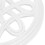 Berkfield Umbrella Base White 40x40x32 cm Cast Iron 7