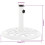 Berkfield Umbrella Base White 40x40x32 cm Cast Iron 9