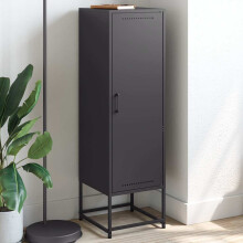 Berkfield Highboard Black 36x39x123 cm Steel