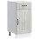 Berkfield Kitchen Base Cabinet Lucca Concrete Grey Engineered Wood 1