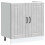 Berkfield Sink Base Cabinet Lucca Concrete Grey Engineered Wood 1