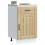 Berkfield Kitchen Base Cabinet Lucca Sonoma Oak Engineered Wood 1