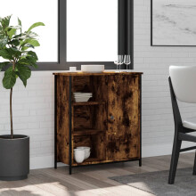 Berkfield Sideboard Smoked Oak 70x30x80 cm Engineered Wood