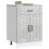 Berkfield Kitchen Base Cabinet Lucca Concrete Grey Engineered Wood 1