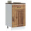 Berkfield Kitchen Base Cabinet Lucca Old Wood Engineered Wood 1